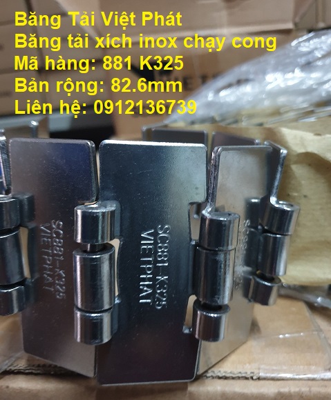 Băng tải xích inox thương hiệu Việt Phát