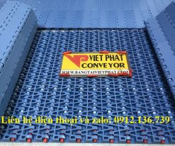 băng tải nhựa chất liệu POM lắp ráp tại Việt Nam
