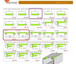 Hướng dẫn cách chế tại rail dẫn hướng của xích nhựa 40P và 60P