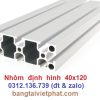 Nhôm định hình 40x120