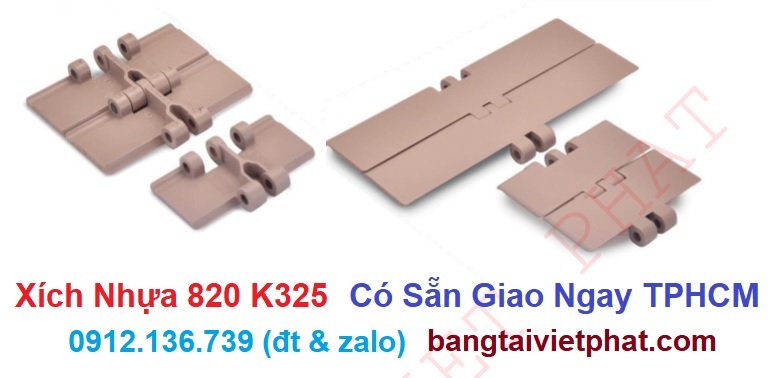 băng tải xích nhựa 820 K325